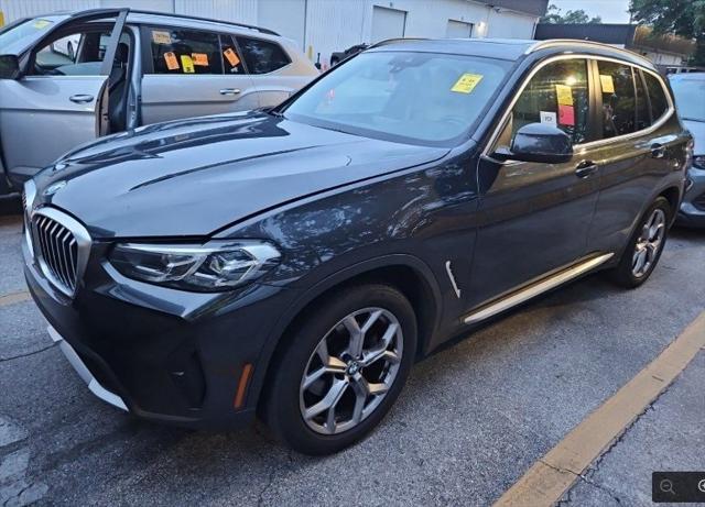 used 2022 BMW X3 car, priced at $27,486