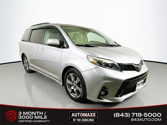 used 2018 Toyota Sienna car, priced at $23,300