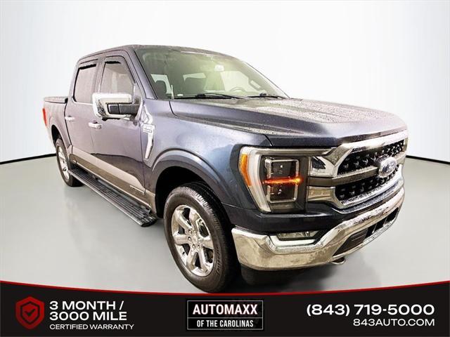 used 2021 Ford F-150 car, priced at $39,118