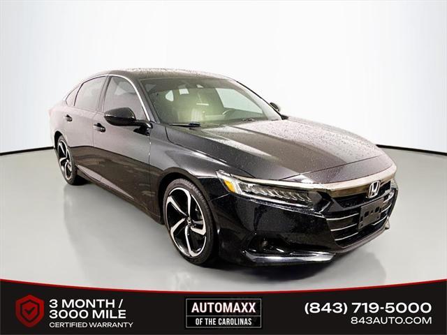 used 2022 Honda Accord car, priced at $24,500