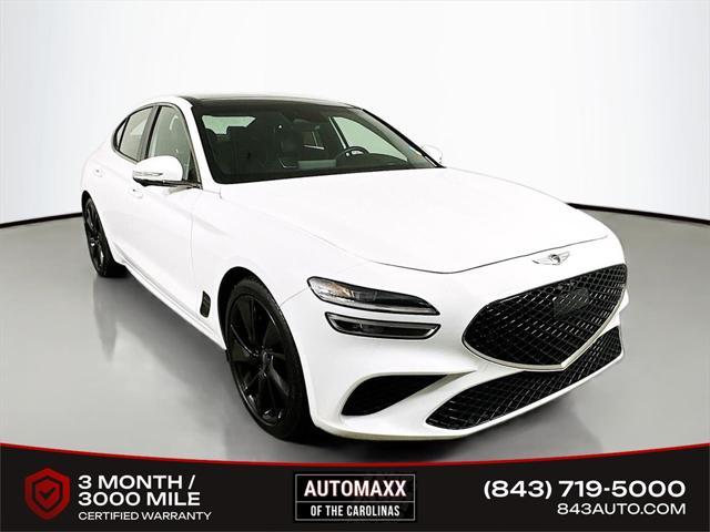 used 2022 Genesis G70 car, priced at $31,997