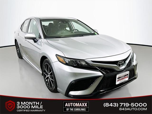 used 2021 Toyota Camry car, priced at $21,000