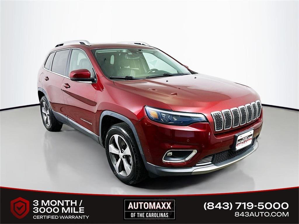 used 2019 Jeep Cherokee car, priced at $14,999