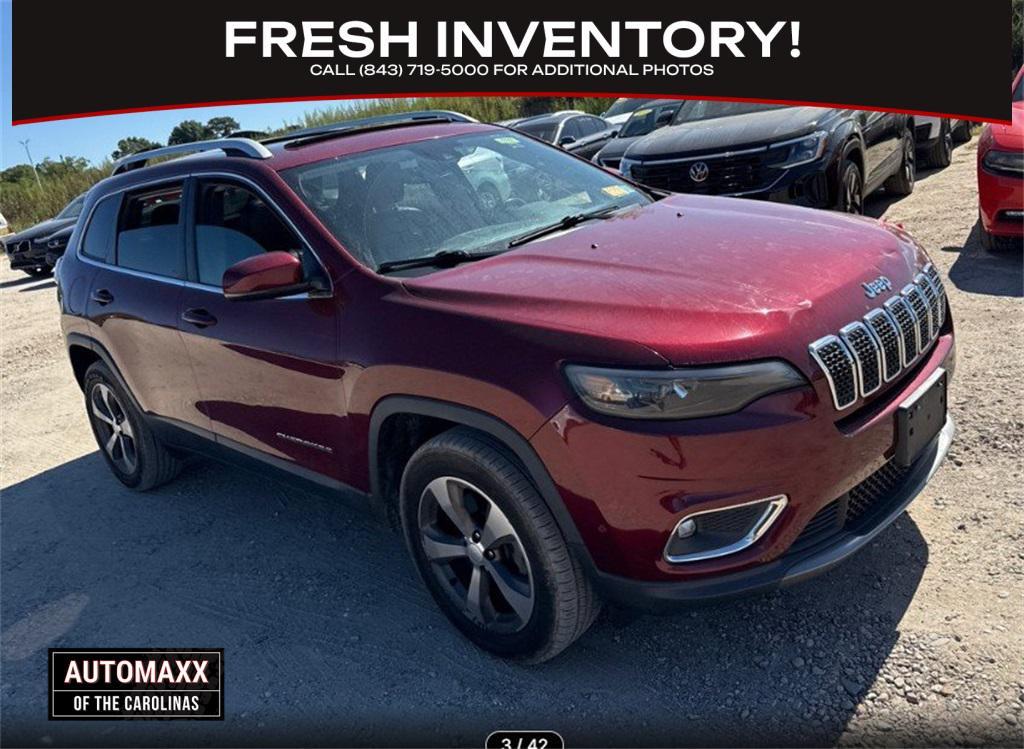 used 2019 Jeep Cherokee car, priced at $15,979