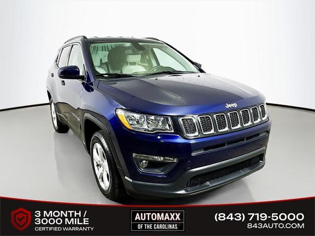 used 2021 Jeep Compass car, priced at $18,700