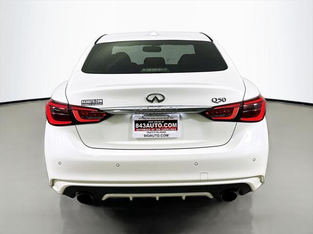 used 2022 INFINITI Q50 car, priced at $27,797