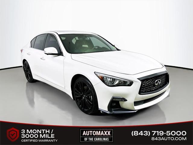 used 2022 INFINITI Q50 car, priced at $27,797