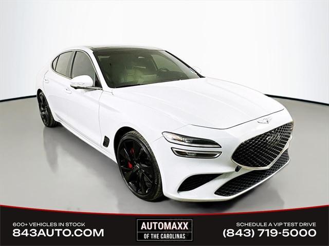 used 2022 Genesis G70 car, priced at $33,849