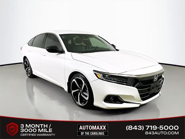 used 2022 Honda Accord car, priced at $23,900