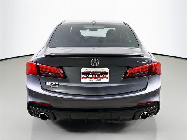 used 2020 Acura TLX car, priced at $21,000