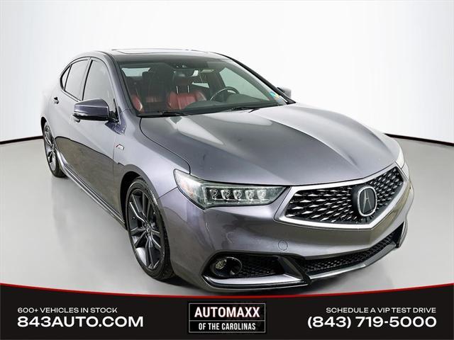 used 2020 Acura TLX car, priced at $21,000