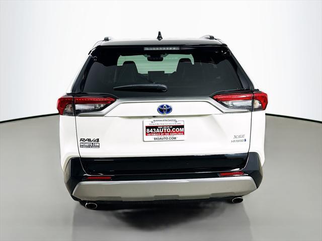 used 2022 Toyota RAV4 Hybrid car, priced at $34,500