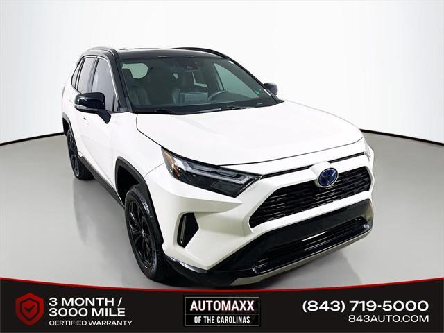 used 2022 Toyota RAV4 Hybrid car, priced at $34,755