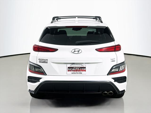 used 2022 Hyundai Kona car, priced at $18,500