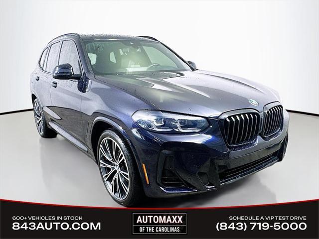 used 2022 BMW X3 car, priced at $32,012