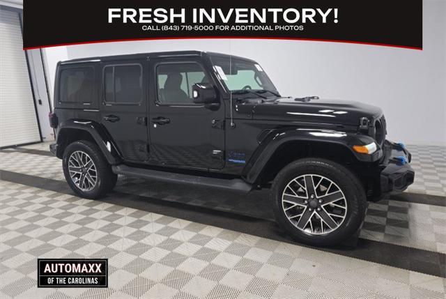 used 2022 Jeep Wrangler Unlimited 4xe car, priced at $34,168