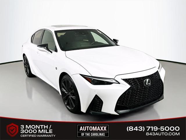 used 2021 Lexus IS 350 car, priced at $37,435