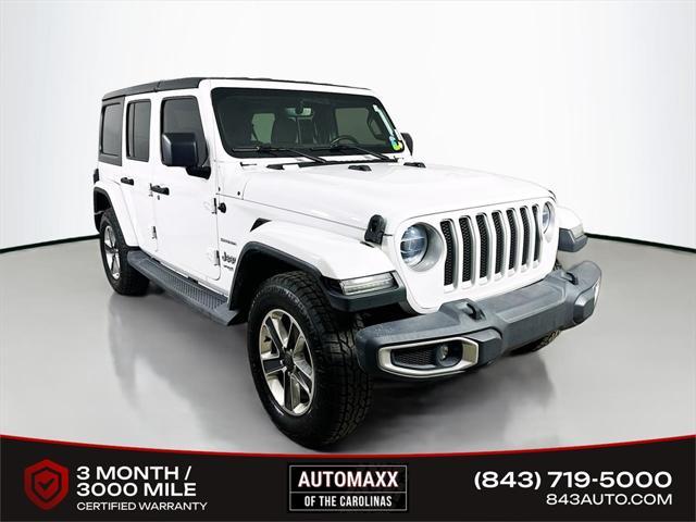 used 2018 Jeep Wrangler Unlimited car, priced at $26,753