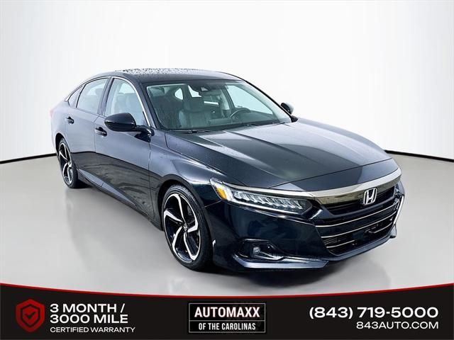 used 2021 Honda Accord car, priced at $22,672