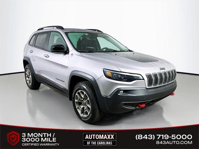 used 2022 Jeep Cherokee car, priced at $23,999