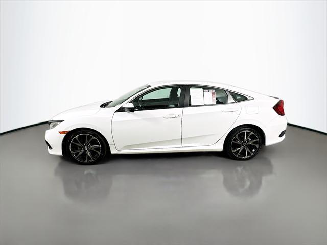used 2021 Honda Civic car, priced at $19,647