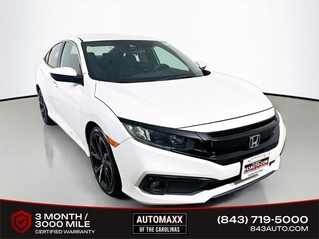 used 2021 Honda Civic car, priced at $19,647
