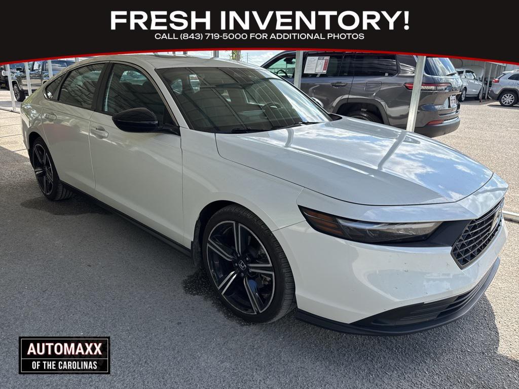 used 2023 Honda Accord Hybrid car, priced at $26,799