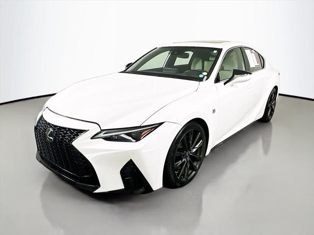 used 2021 Lexus IS 350 car, priced at $35,487