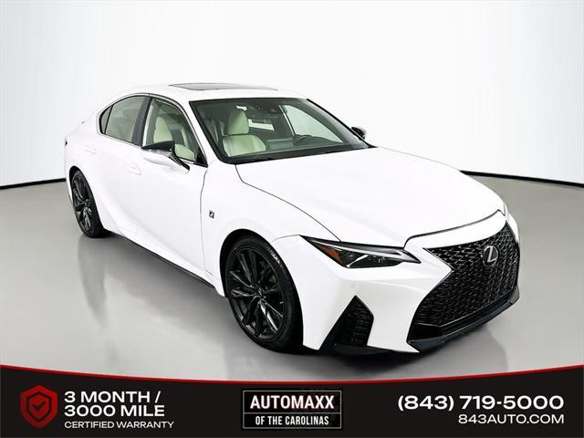 used 2021 Lexus IS 350 car, priced at $35,487