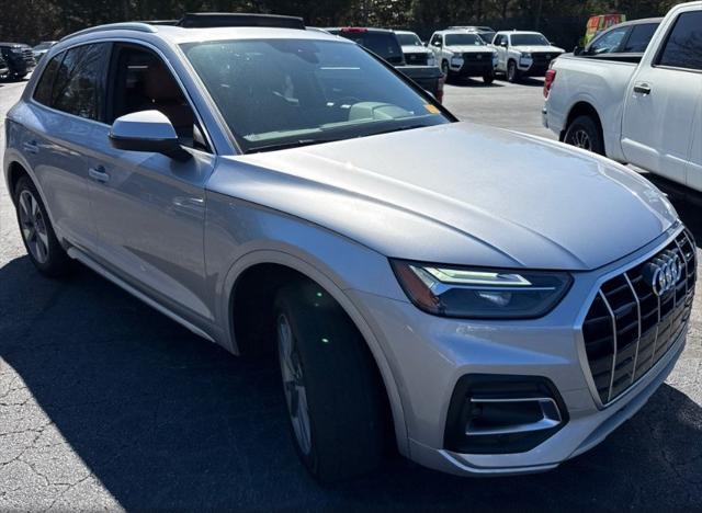 used 2022 Audi Q5 car, priced at $31,262