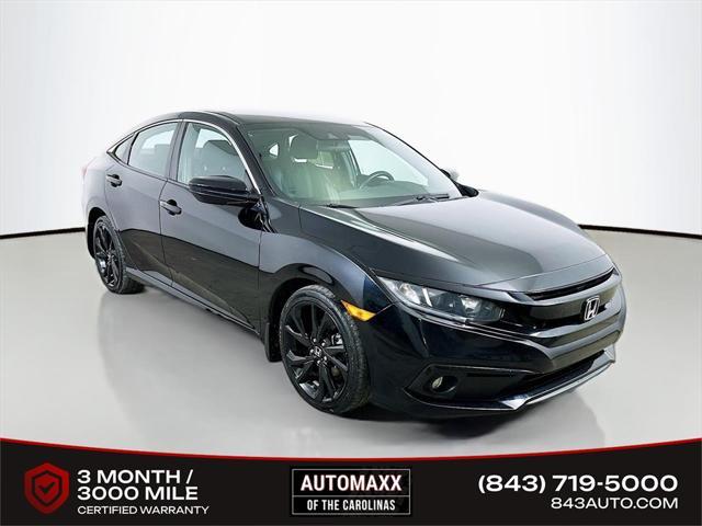 used 2020 Honda Civic car, priced at $17,558