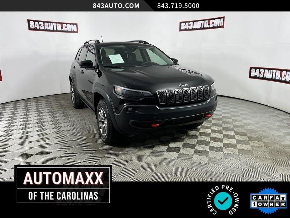 used 2022 Jeep Cherokee car, priced at $27,989