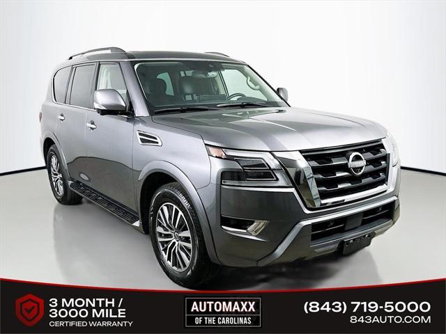 used 2023 Nissan Armada car, priced at $32,100