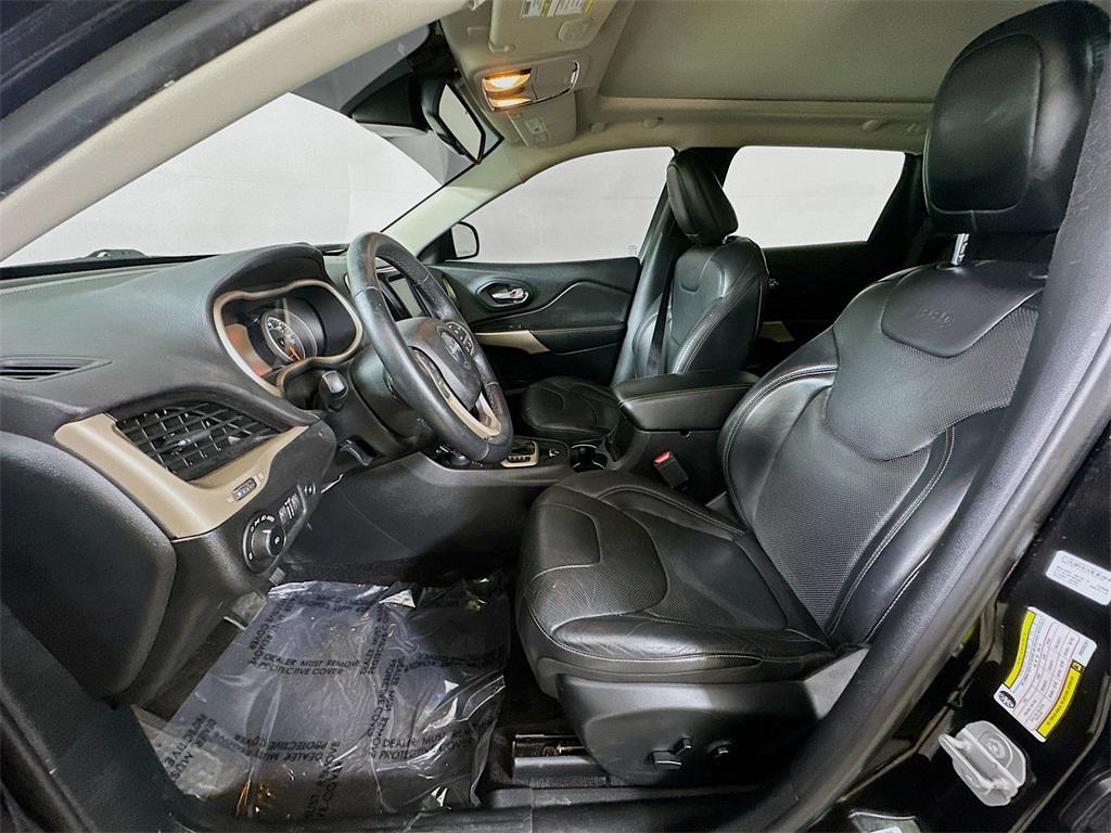 used 2017 Jeep Cherokee car, priced at $14,400