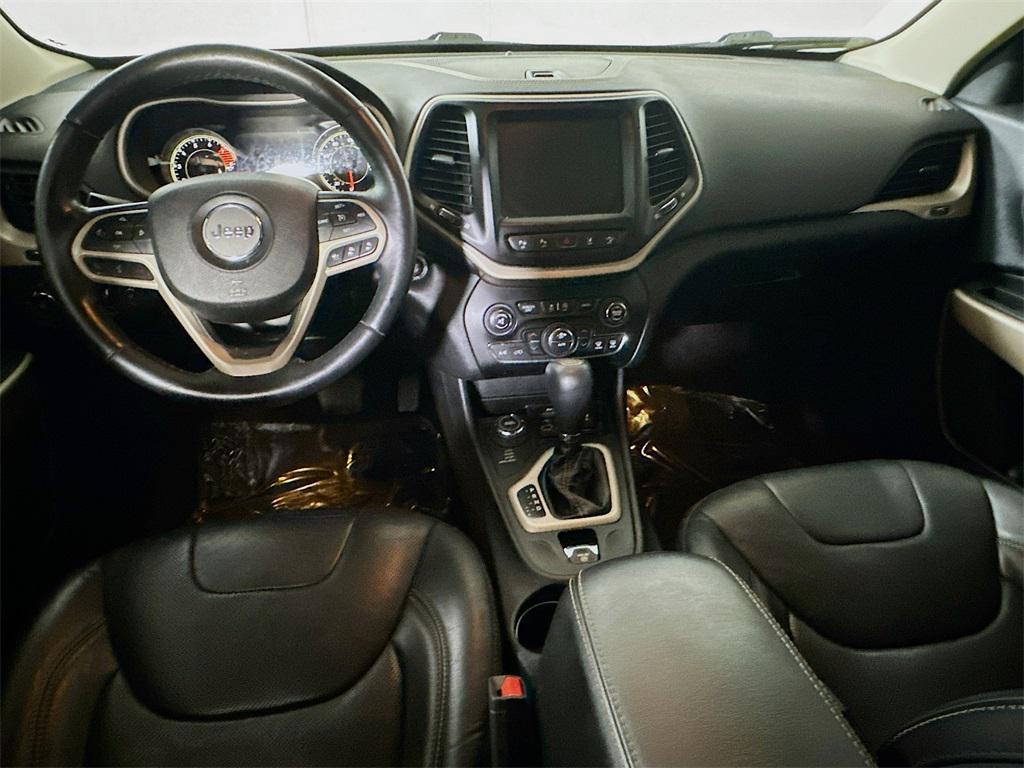 used 2017 Jeep Cherokee car, priced at $14,400