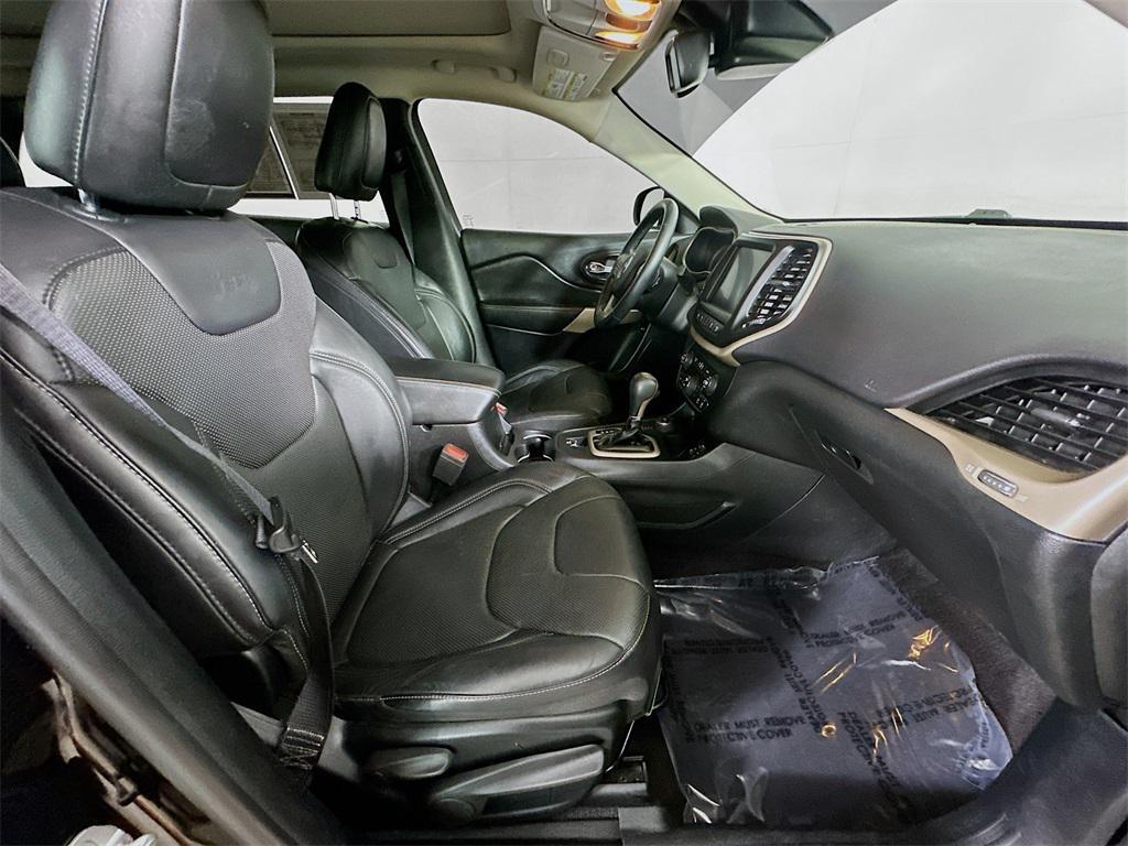 used 2017 Jeep Cherokee car, priced at $14,400