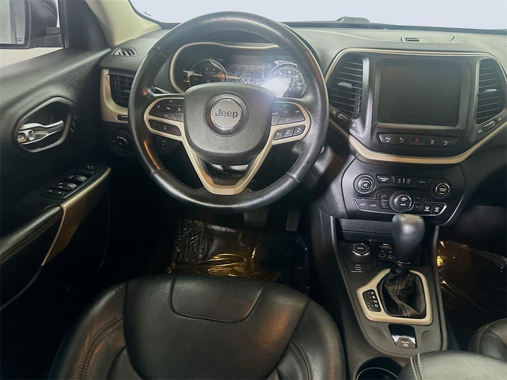 used 2017 Jeep Cherokee car, priced at $14,400