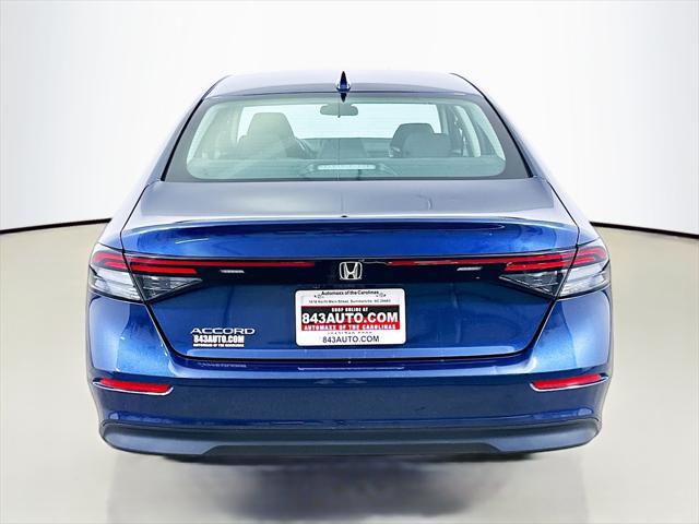 used 2023 Honda Accord car, priced at $24,897