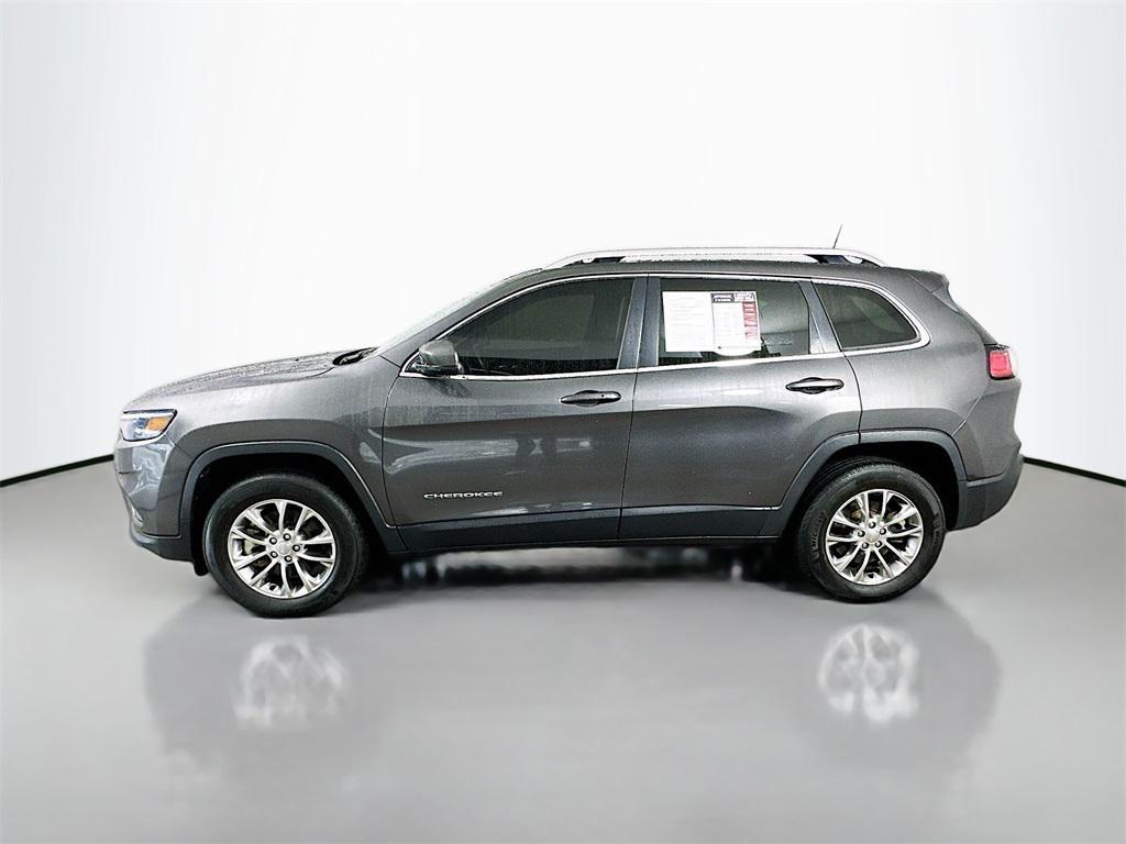 used 2021 Jeep Cherokee car, priced at $17,750
