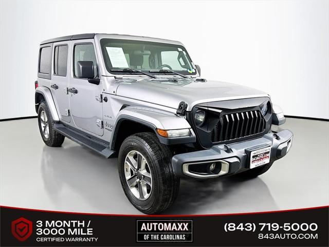 used 2020 Jeep Wrangler Unlimited car, priced at $23,900