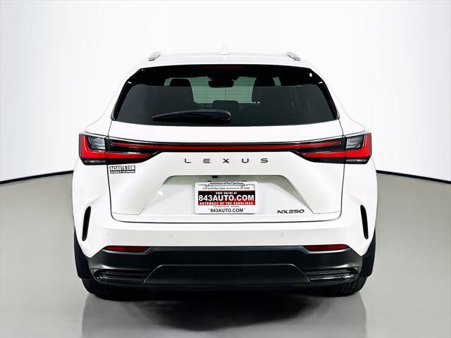 used 2022 Lexus NX 250 car, priced at $33,500