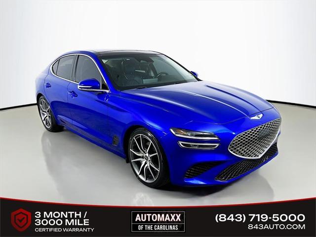 used 2022 Genesis G70 car, priced at $23,900