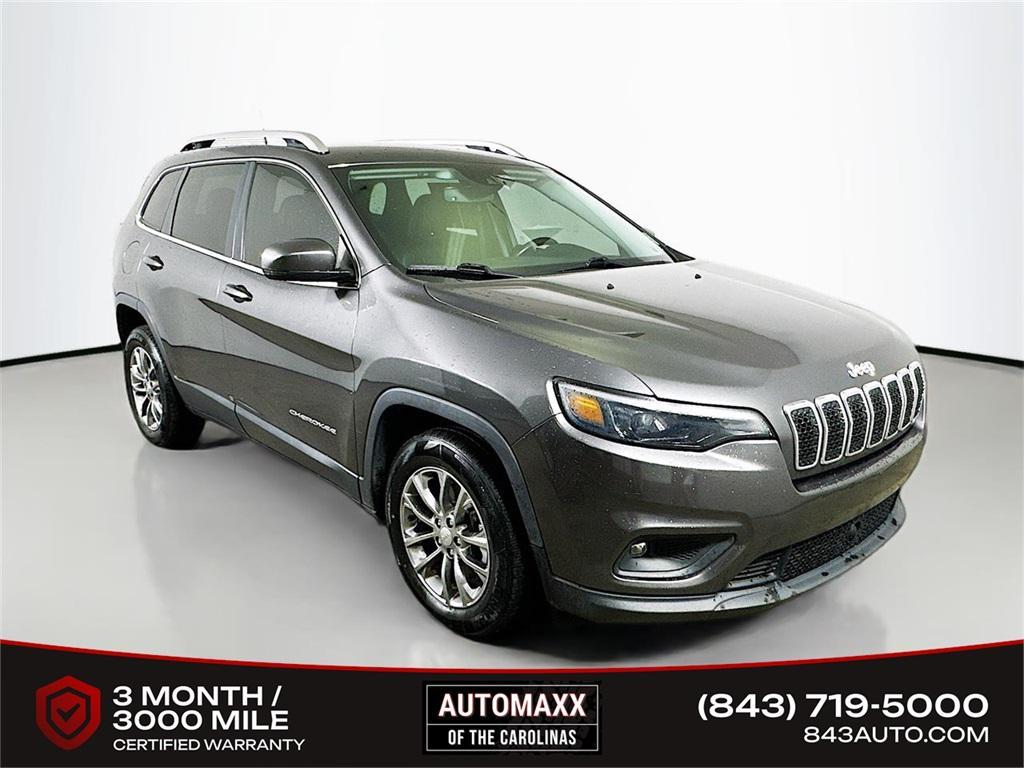 used 2021 Jeep Cherokee car, priced at $15,999