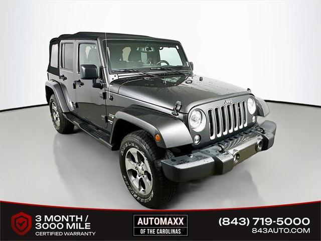 used 2017 Jeep Wrangler Unlimited car, priced at $20,999