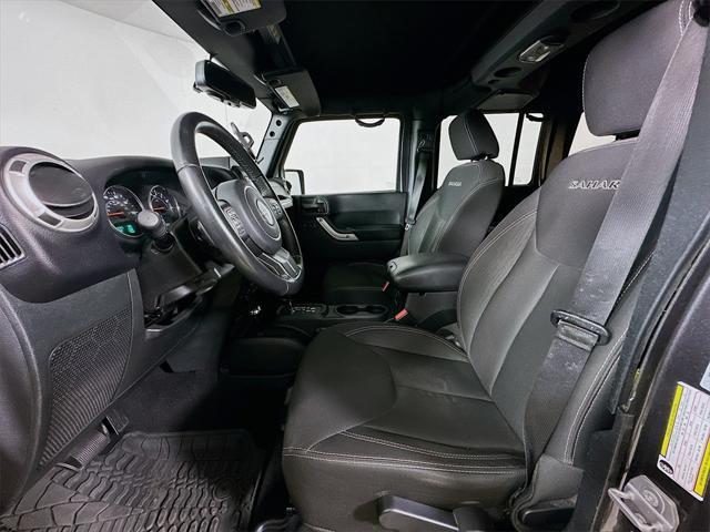used 2017 Jeep Wrangler Unlimited car, priced at $20,755