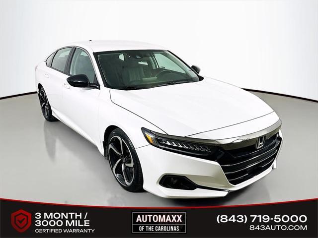 used 2022 Honda Accord car, priced at $25,232