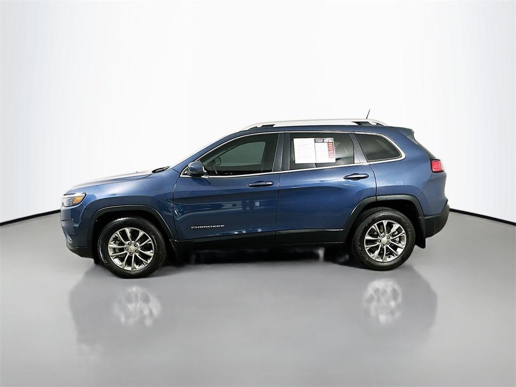 used 2021 Jeep Cherokee car, priced at $15,997