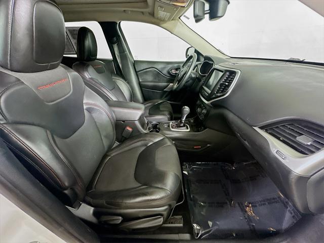 used 2018 Jeep Cherokee car, priced at $17,482