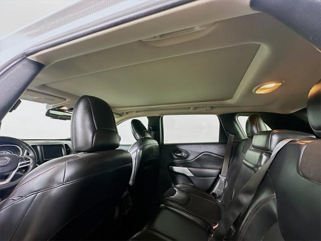 used 2018 Jeep Cherokee car, priced at $17,482