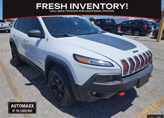 used 2018 Jeep Cherokee car, priced at $17,994